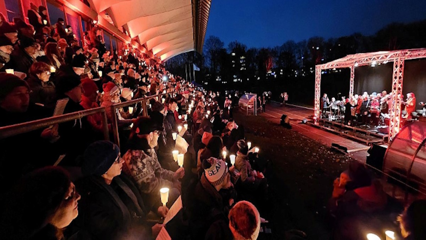 Weihnachtssingen in Mariendorf