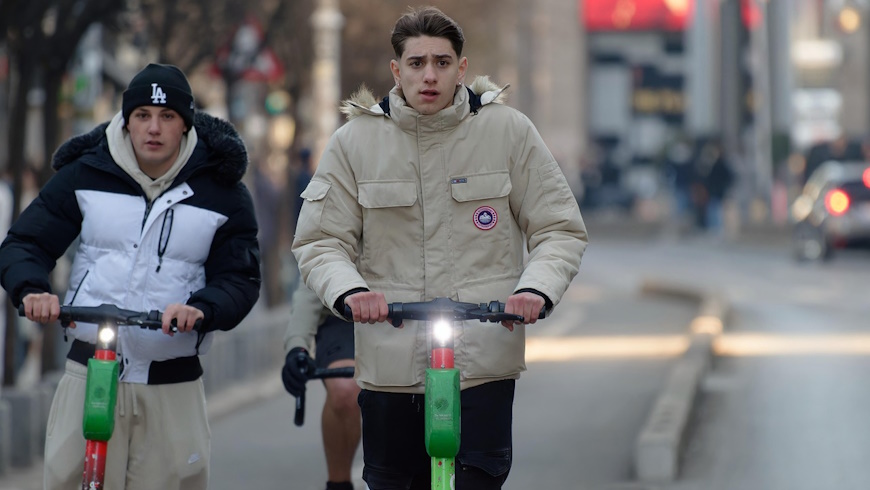E-Scooter fahren