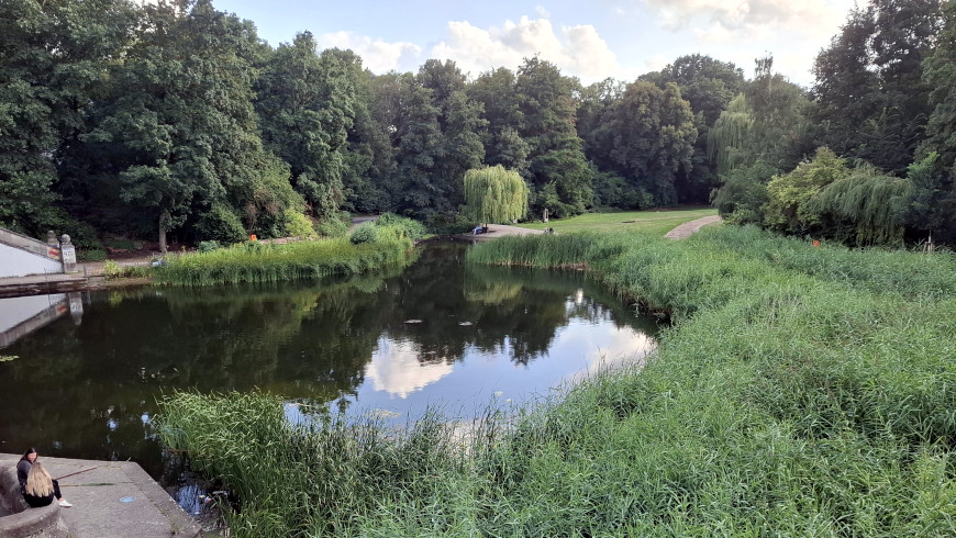 Östlicher Teil des Rudolph-Wilde-Parks in Schöneberg